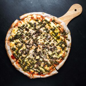 pizza pesto
