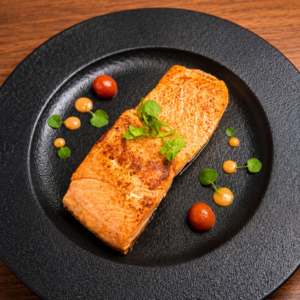 salmón a la plancha